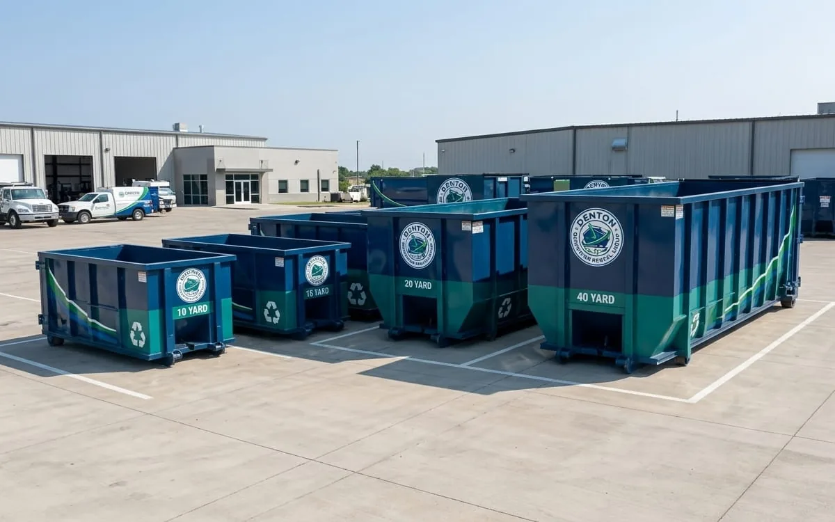 30 Yard Dumpster in Denton TX