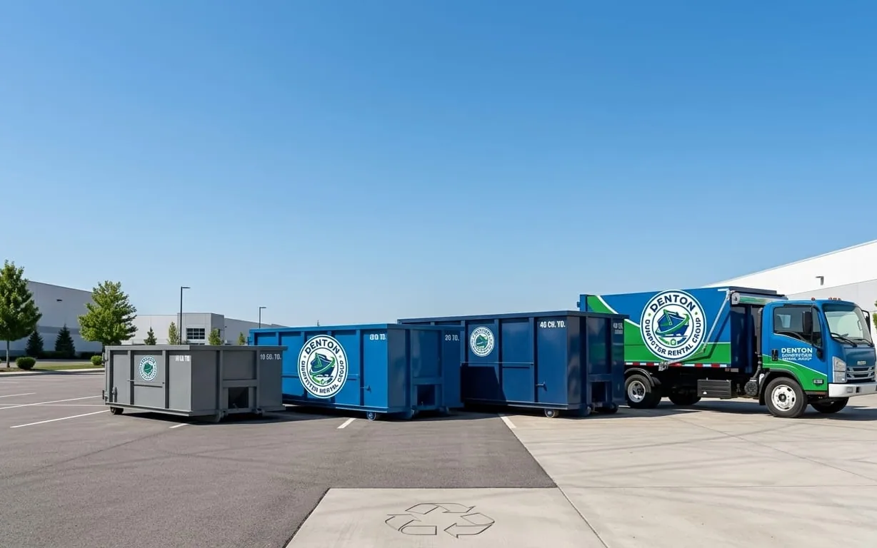 Dumpster rental service areas near Denton TX Dumpster rental service areas around Denton County