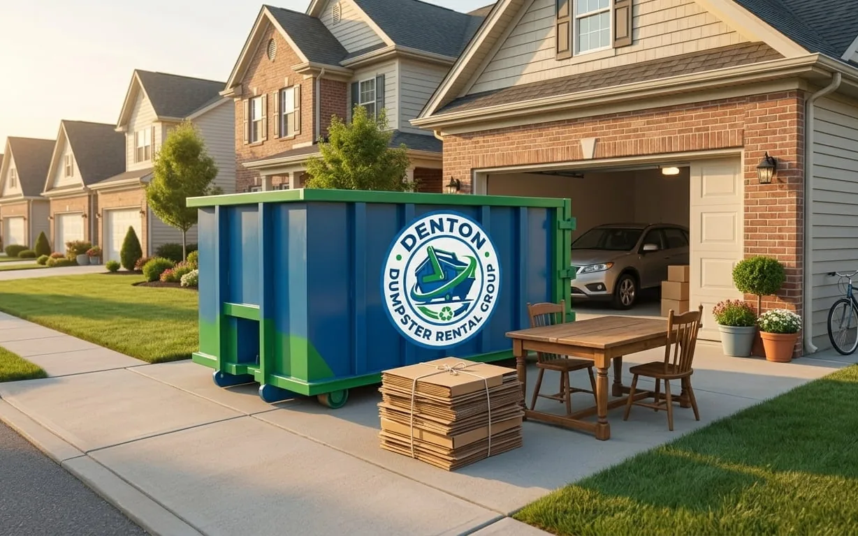 Residential Dumpster Rental in Denton TX